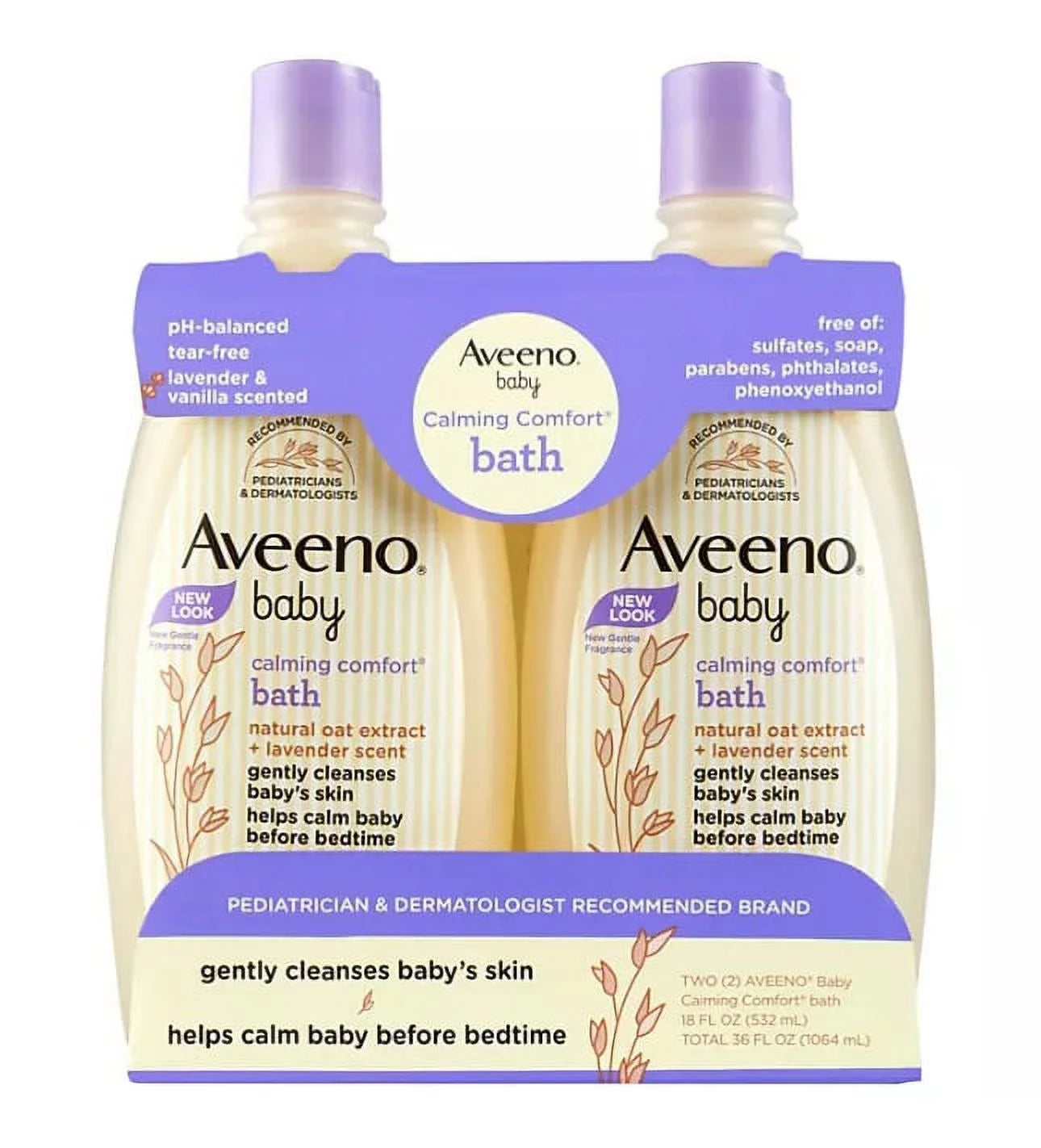 Baby Calming Comfort Bath Wash (18 Fl. Oz., 2 Pk.)