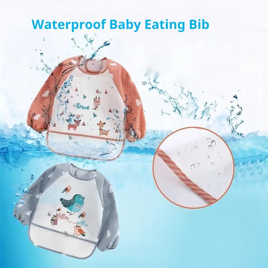 Waterproof Eating Smock Long Sleeve