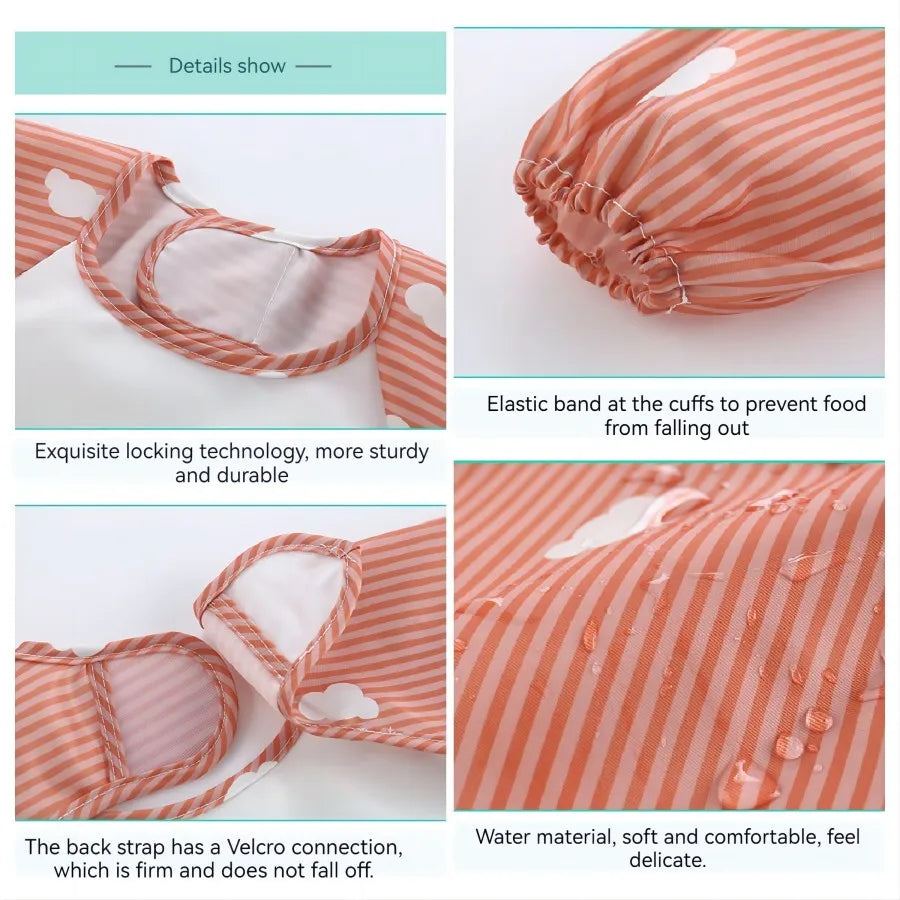 Waterproof Eating Smock Long Sleeve