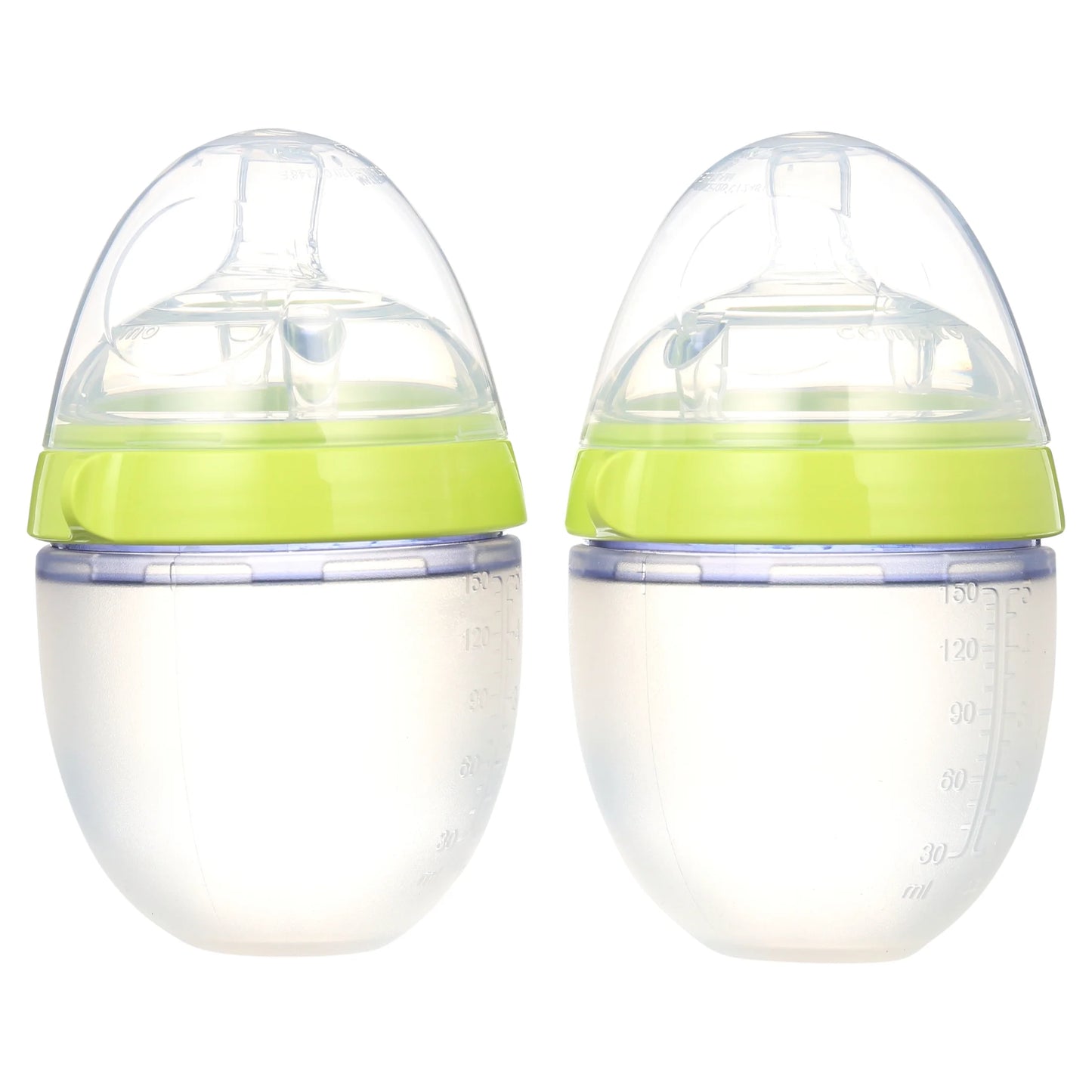 Baby Bottle, 5Oz, Green, 2 Pack