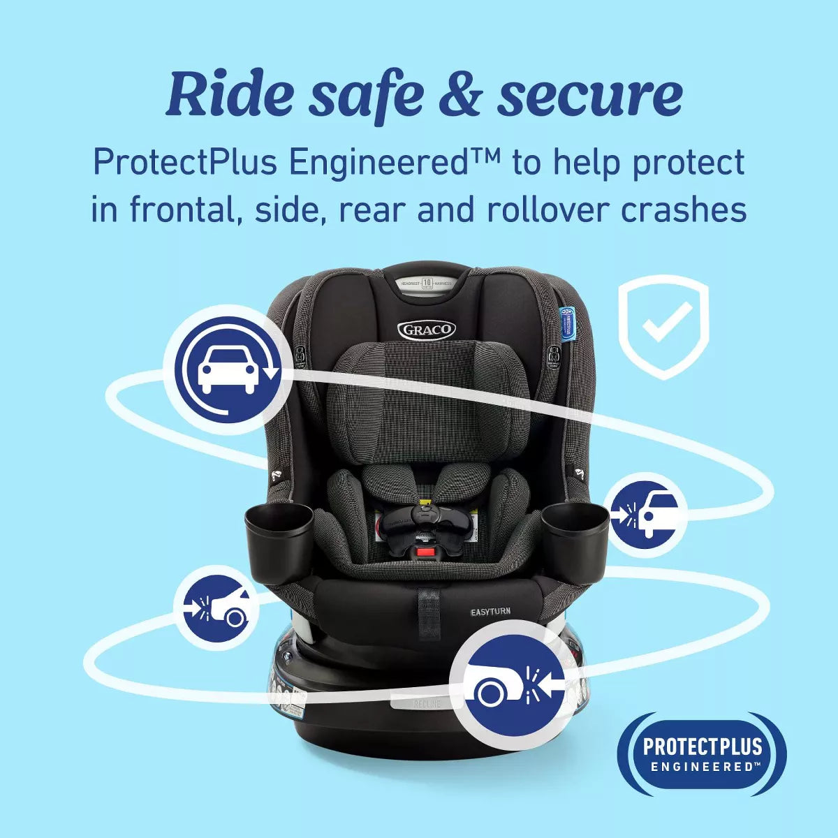 Graco Easyturn 360 Rotating Convertible Car Seat
