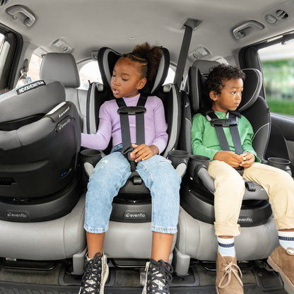 Gold Revolve360 Slim 2-In-1 Rotational Car Seat with Sensorsafe (Amethyst)