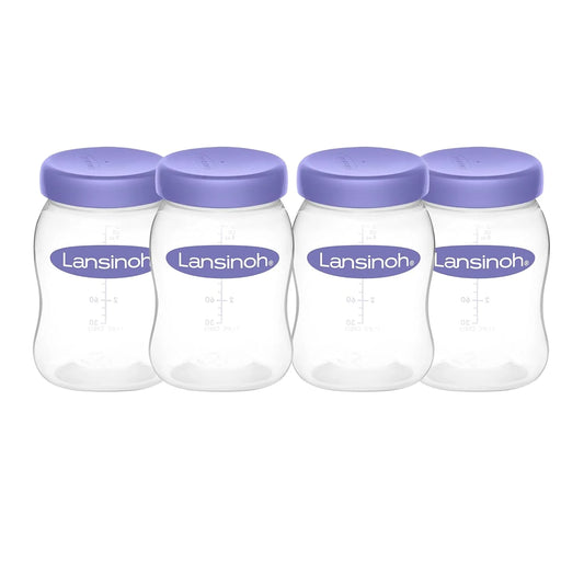 Breastmilk Storage Breast Pump Bottles, 4 Count
