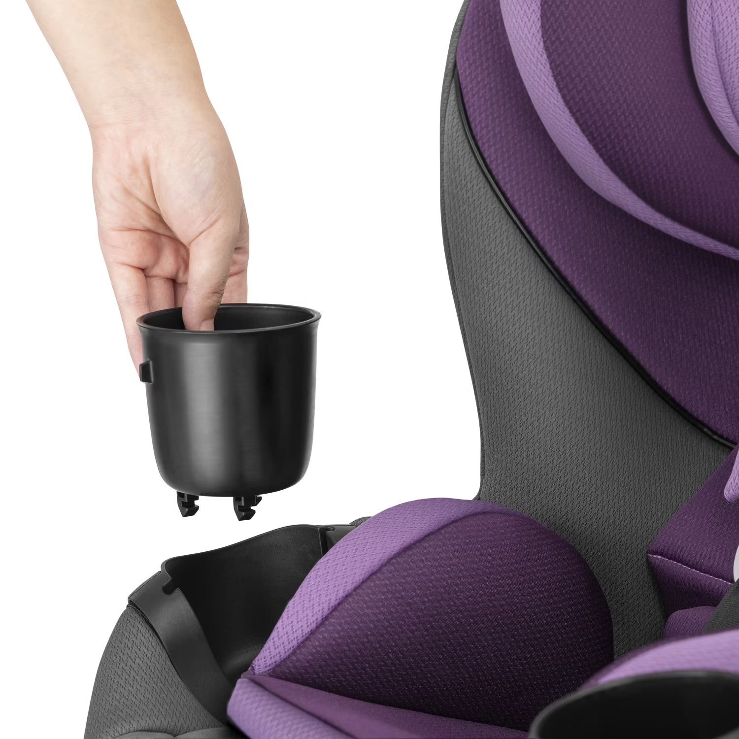 Gold Revolve360 Slim 2-In-1 Rotational Car Seat with Sensorsafe (Amethyst)