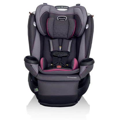 Revolve360 Extend All-In-One Rotational Car Seat with Quick Clean Cover (Rowe Pink)
