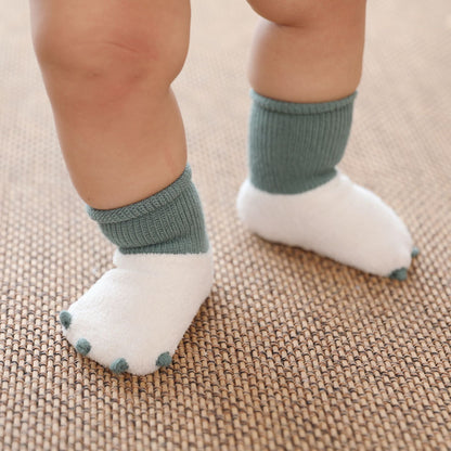 Warm Baby Monster Socks