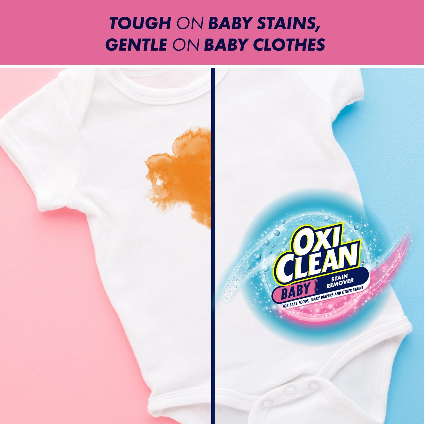 (3 Pack)  Versatile Baby Laundry Stain Remover and Baby Stain Soaker, 3 Lb