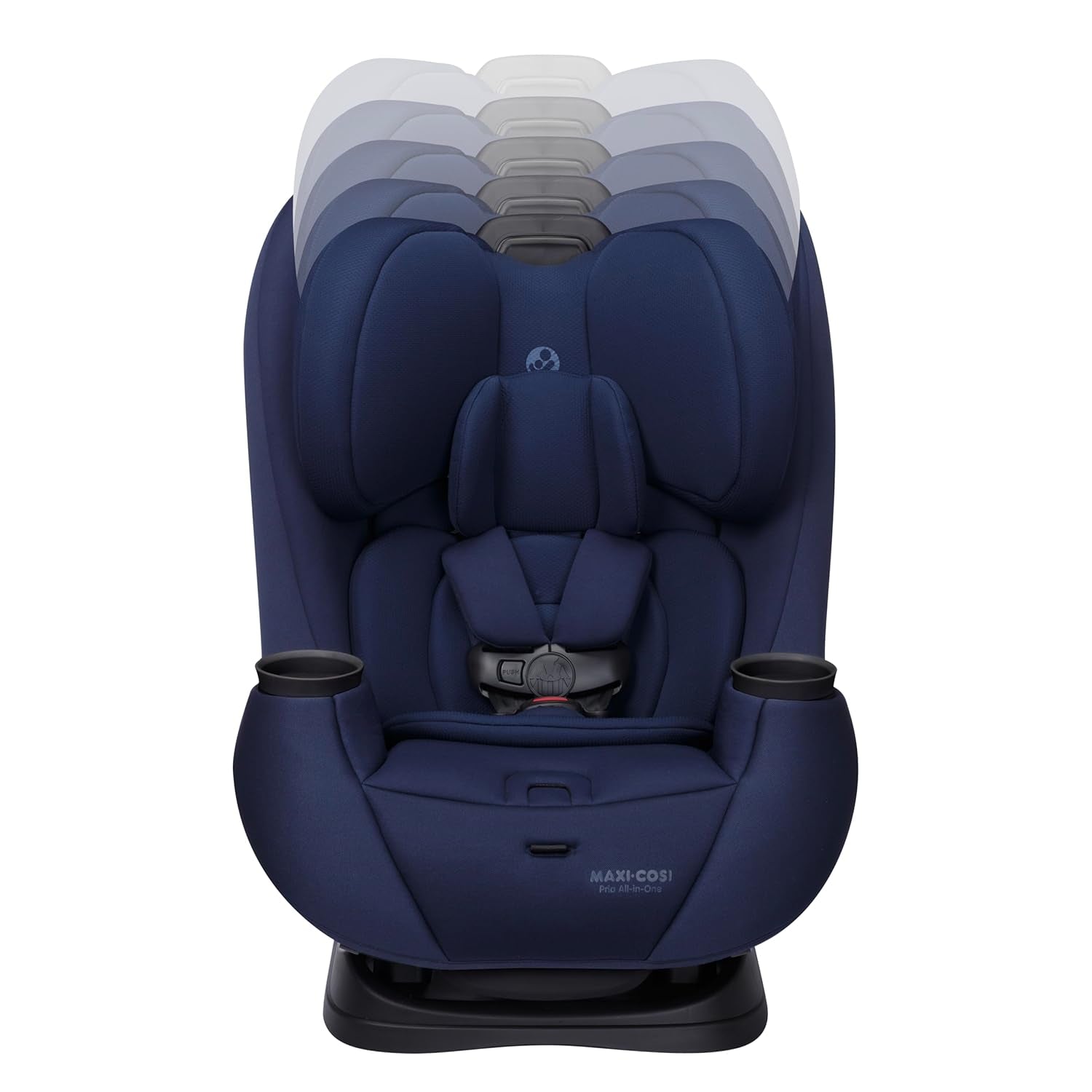 Pria All-In-One Convertible Car Seat, Infant to Toddler Car Seat, Easy-Install Harness, Machine-Washable Cover, 5-100 Lbs, Seafaring