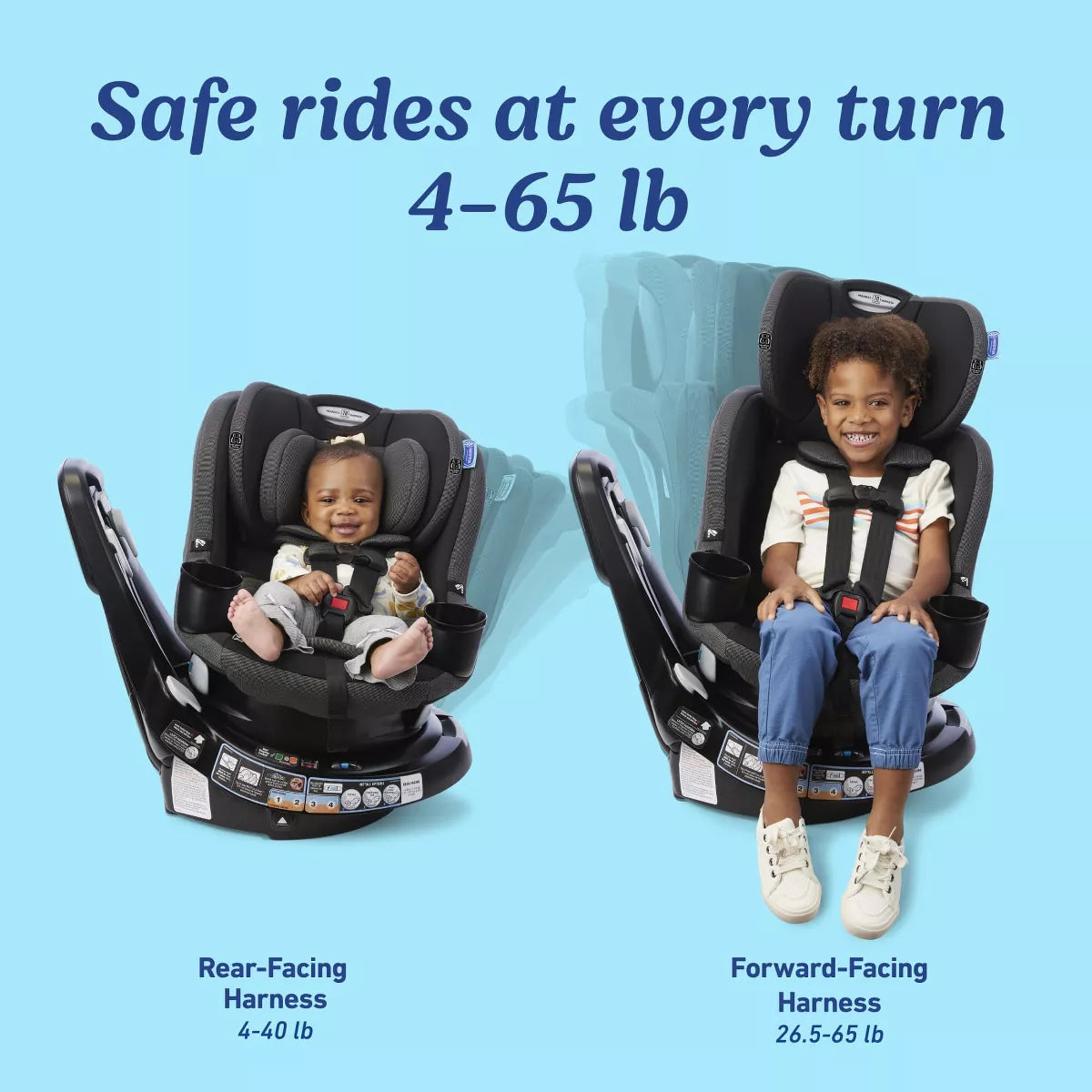 Graco Easyturn 360 Rotating Convertible Car Seat