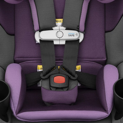 Gold Revolve360 Slim 2-In-1 Rotational Car Seat with Sensorsafe (Amethyst)