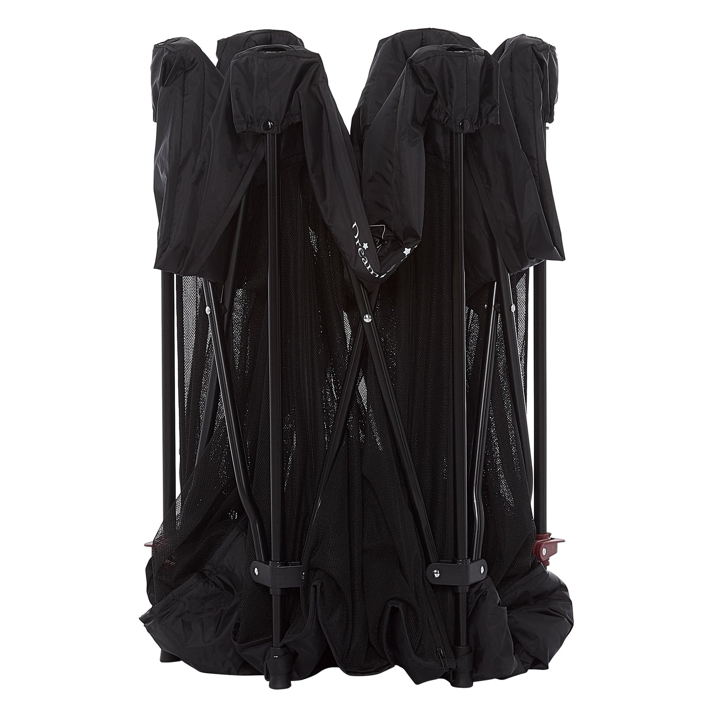 Onyx Baby Play Yard Set with Canopy, Black