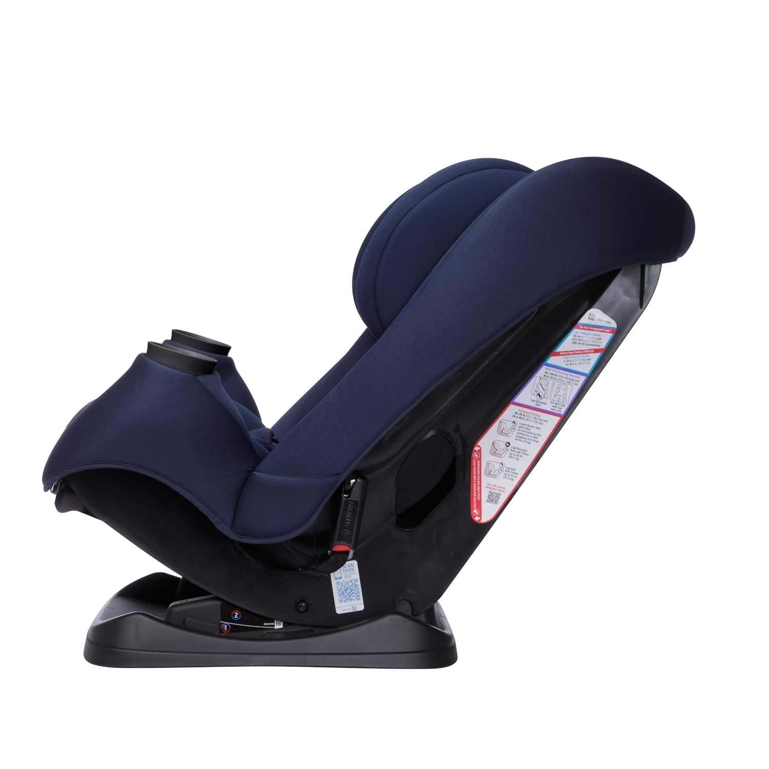 Pria All-In-One Convertible Car Seat, Infant to Toddler Car Seat, Easy-Install Harness, Machine-Washable Cover, 5-100 Lbs, Seafaring