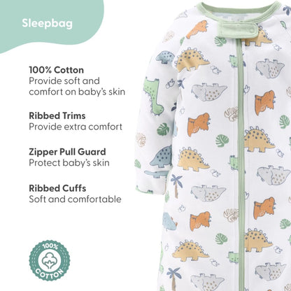 Newborn Layette Gift Set for Baby Boys or Baby Girls, 23 Essential Pieces, Dino, 0-3 Months
