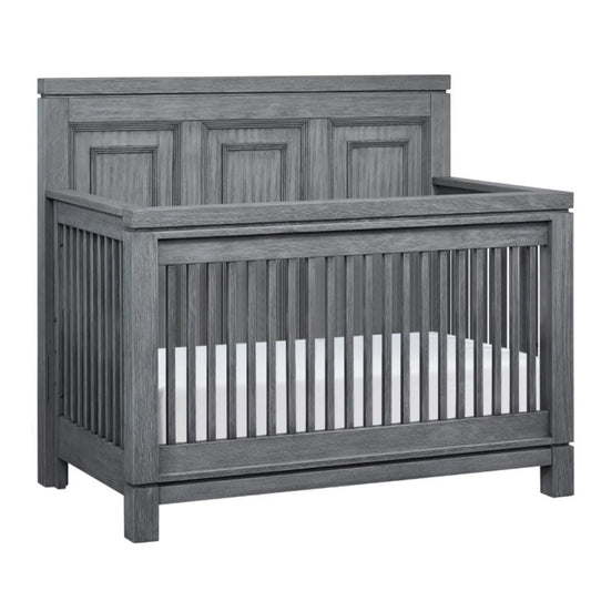 Manchester 4-In-1 Convertible Crib, Rustic Gray, Greenguard Gold Certified