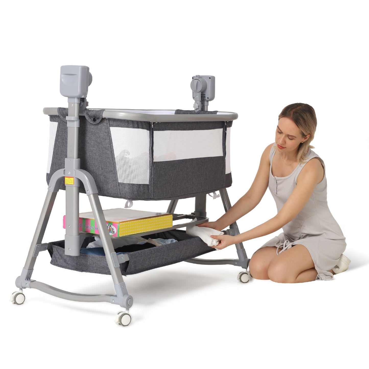 Multi-functional Electric Rocking Bassinet