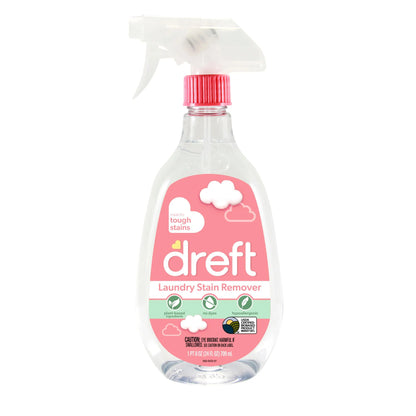 (4 Pack)  Plant Based Baby Spray and Wash Laundry Stain Remover, Baby Essentials, 24 Oz