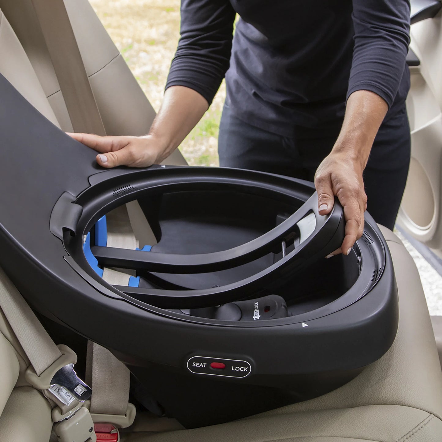 Revolve360 Extend All-In-One Rotational Car Seat with Quick Clean Cover (Rowe Pink)