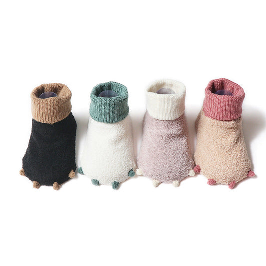 Warm Baby Monster Socks