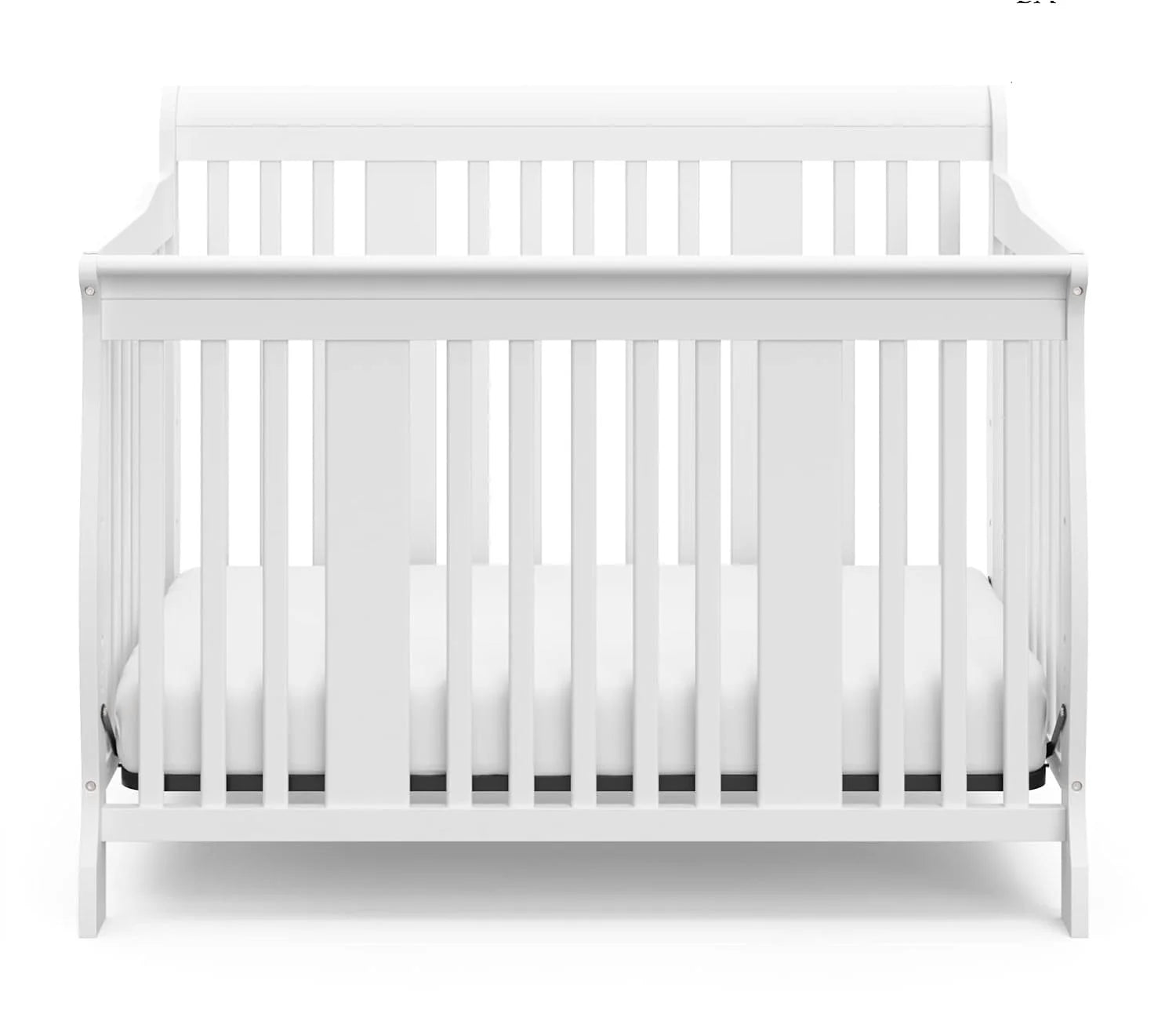 Tuscany 4-In-1 Convertible Baby Crib White