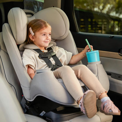 Pria All-In-One Convertible Car Seat, Infant to Toddler Car Seat, Easy-Install Harness, Machine-Washable Cover, 5-100 Lbs, Seafaring