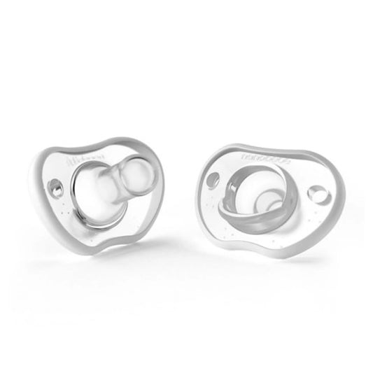 Flexy Newborn Pacifier, 0-3M - White