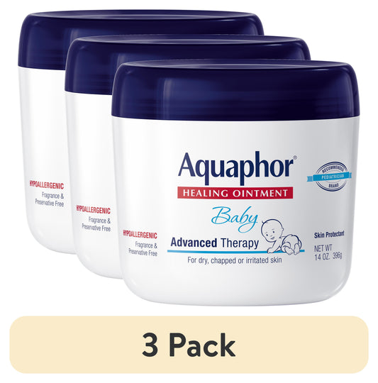 (3 Pack)  Baby Healing Ointment, Baby Skin Care and Diaper Rash, 14 Oz.