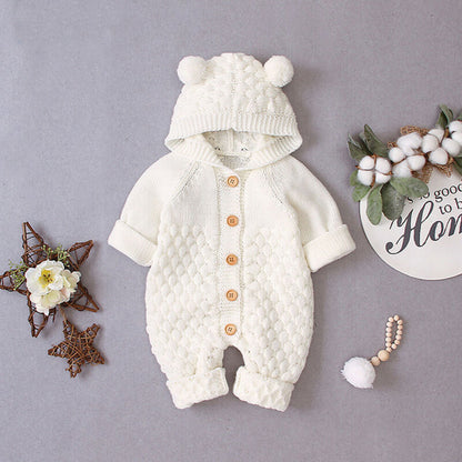 Newborn Unisex Bear Rompers