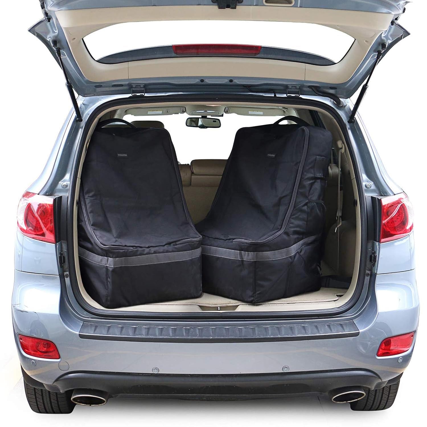 Padded Car Seat Travel Bag Backpack for Airplane, Heavy Duty Car Seat Bags for Air Travel, Carseat Cover for Airplane Travel with Shoulder Strap, Car Seats Carrier for Airport, Black