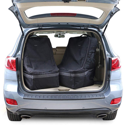 Padded Car Seat Travel Bag Backpack for Airplane, Heavy Duty Car Seat Bags for Air Travel, Carseat Cover for Airplane Travel with Shoulder Strap, Car Seats Carrier for Airport, Black