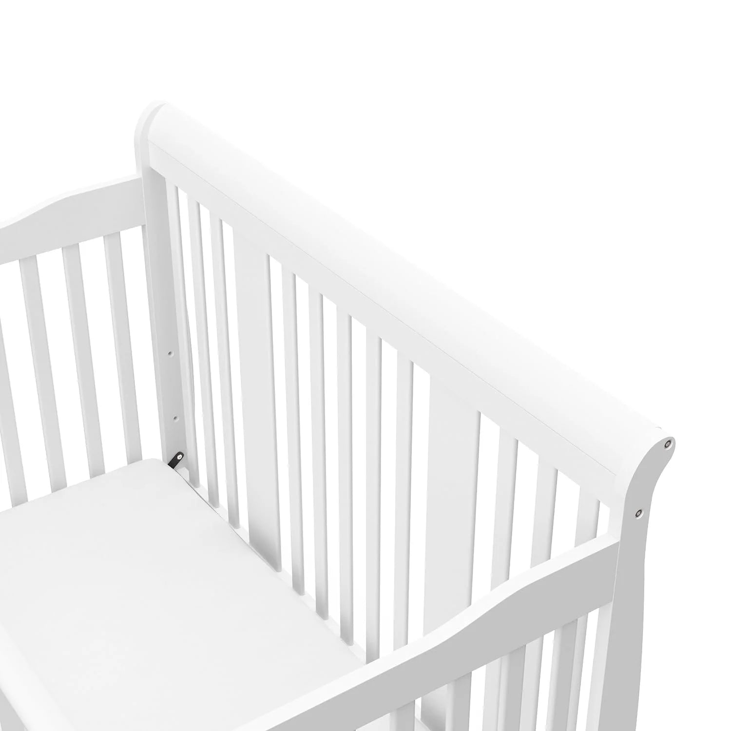 Tuscany 4-In-1 Convertible Baby Crib White