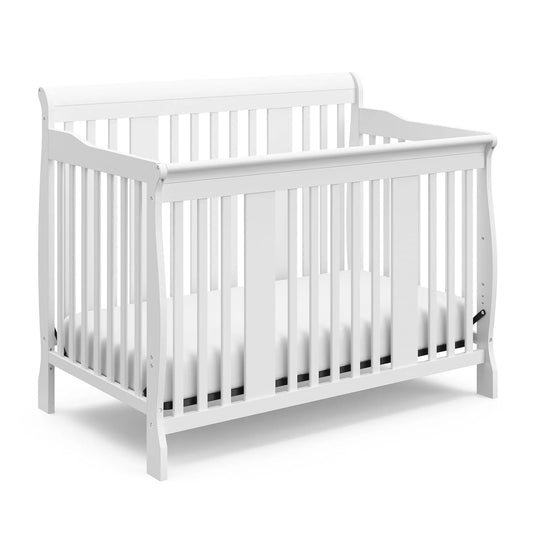 Tuscany 4-In-1 Convertible Baby Crib White