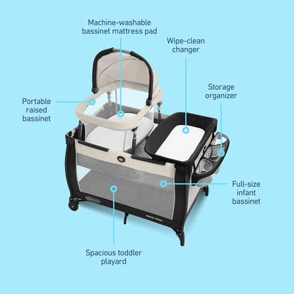 Graco Pack 'N Play Day2Dream Travel Bassinet 