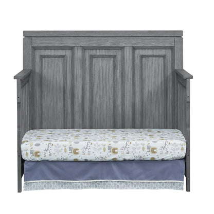 Manchester 4-In-1 Convertible Crib, Rustic Gray, Greenguard Gold Certified