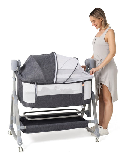 Multi-functional Electric Rocking Bassinet