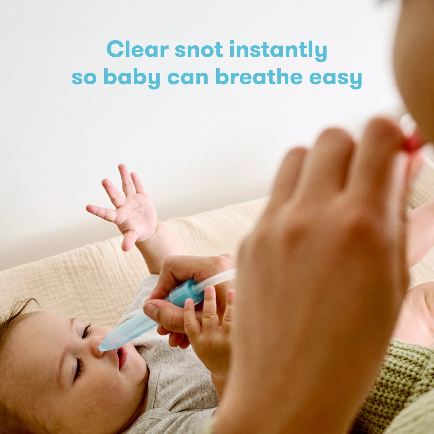 Nose Frida Snot Sucker Nasal Aspirator for Baby Nasal Congestion
