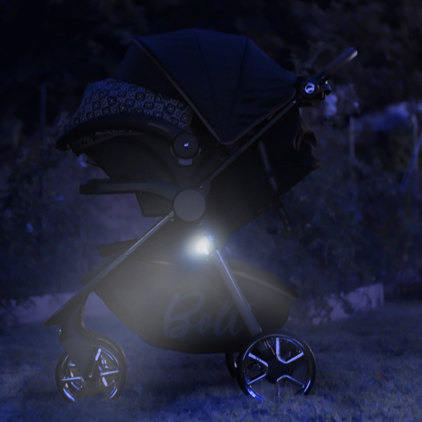 Stroller Lights, Black