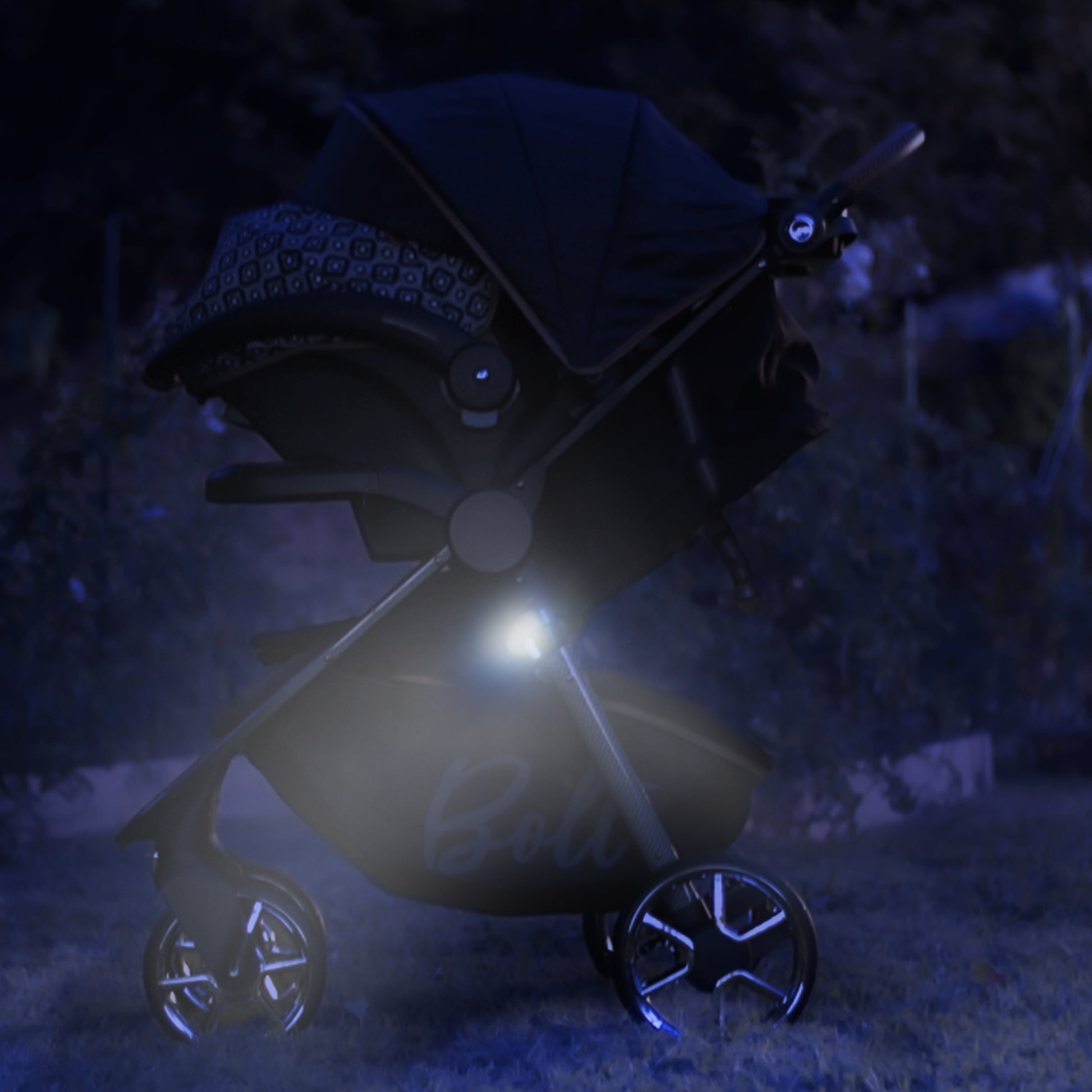 Stroller Lights, Black