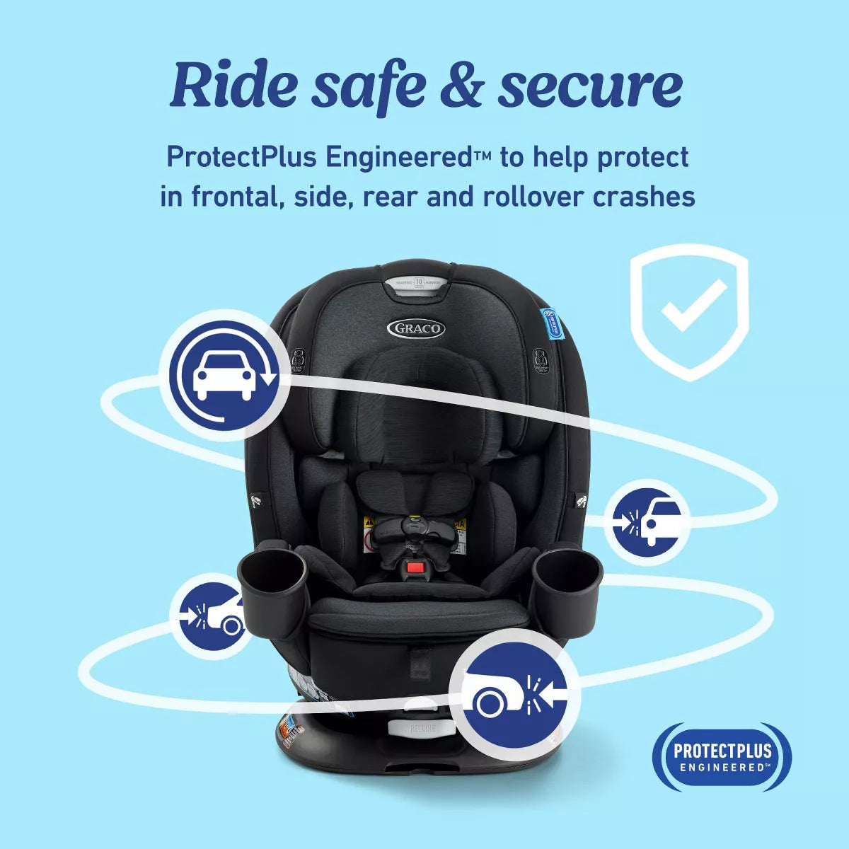 Graco Turn2Me 3-In-1 Rotating Convertible Car Seat