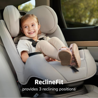 Pria All-In-One Convertible Car Seat, Infant to Toddler Car Seat, Easy-Install Harness, Machine-Washable Cover, 5-100 Lbs, Seafaring