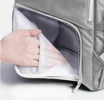 Luxury Velvet Diaper Backpack
