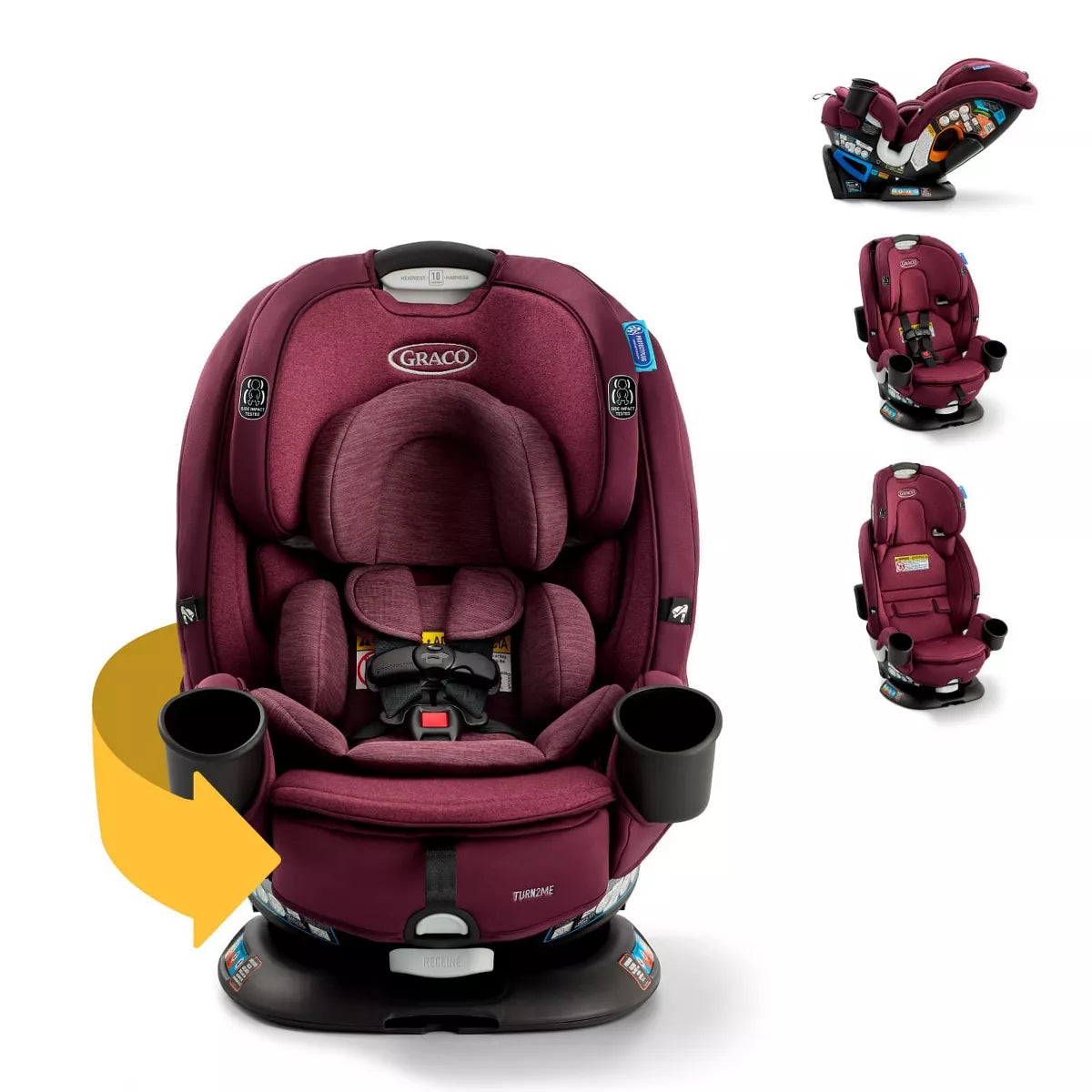 Graco Turn2Me 3-In-1 Rotating Convertible Car Seat